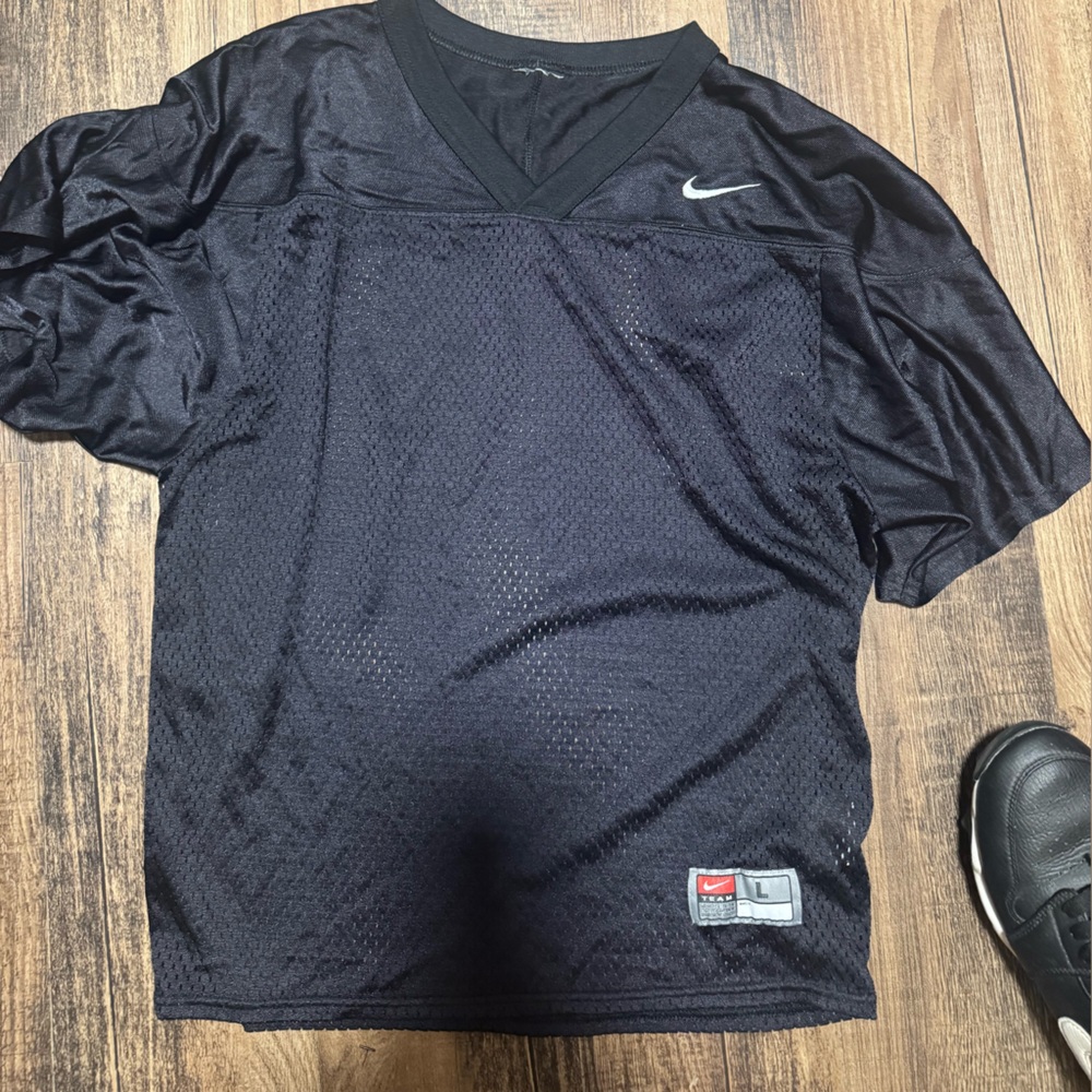Nike Black Mesh Sports Shirt